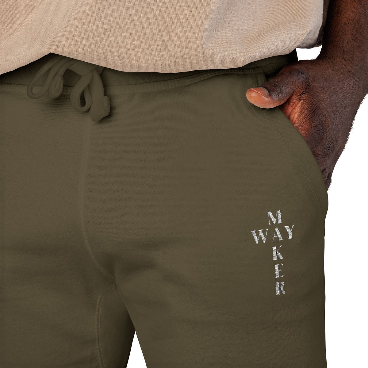 Way Maker Embroidered Fleece Joggers