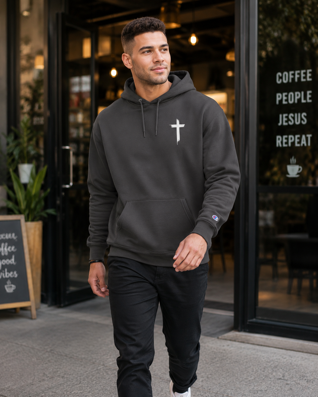 Grace Upon Grace — Unisex Faith Hoodie