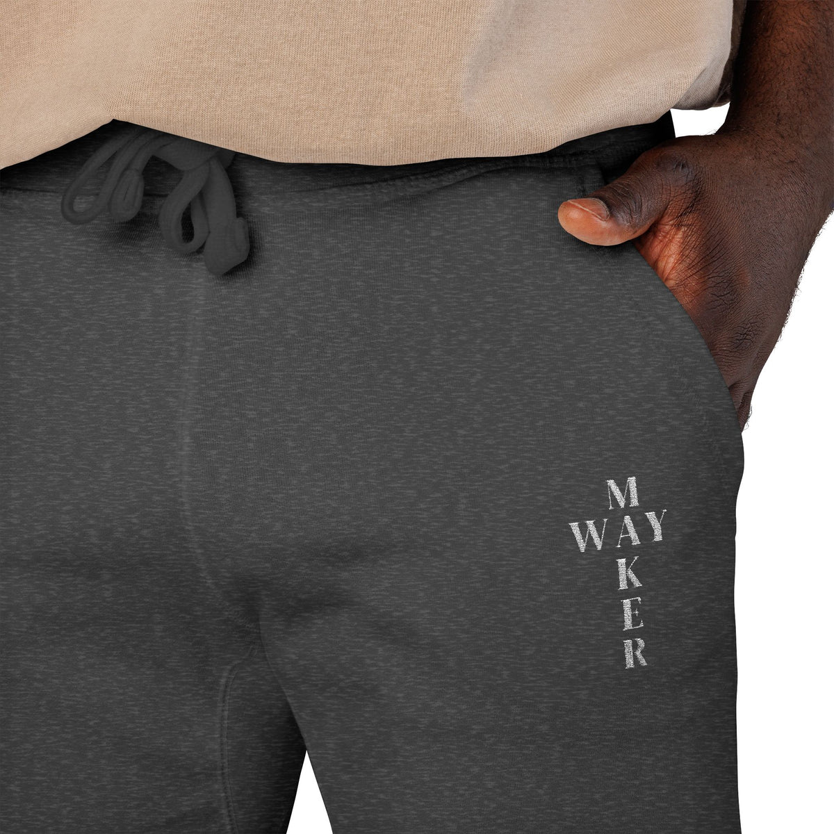 Way Maker Embroidered Fleece Joggers