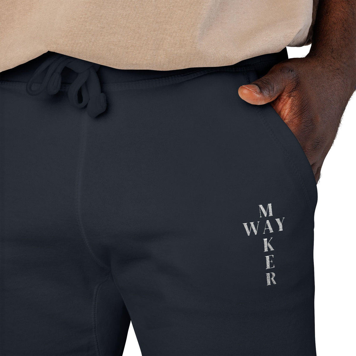 Way Maker Embroidered Fleece Joggers