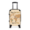 May God Bless My Next Trip — Christian Travel Suitcase